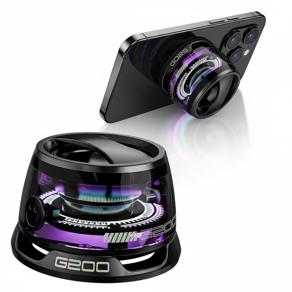 G200 Magnetic Bluetooth Speaker | Portable Mini Magnetic Speaker.